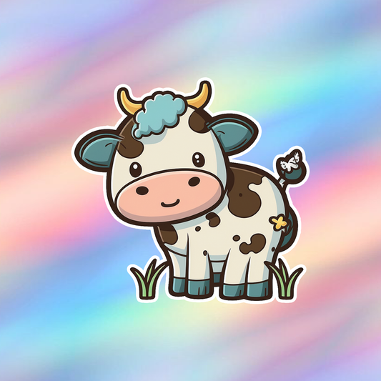 Cow Single Sticker