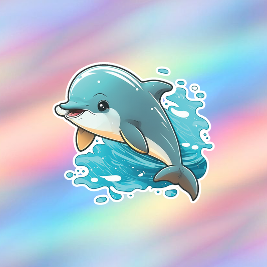 Dolphin Single Sticker