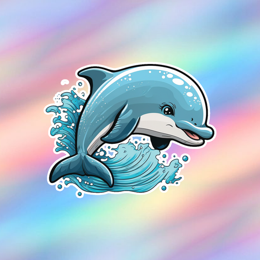 Dolphin Single Sticker