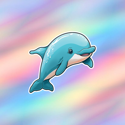 Dolphin Single Sticker