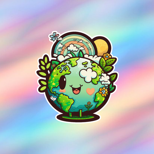 Earth Single Sticker