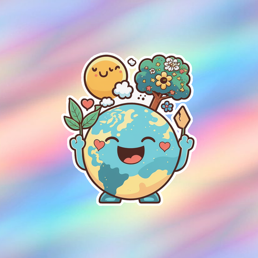 Earth Single Sticker