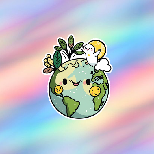 Earth Single Sticker
