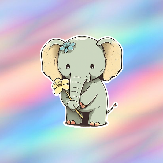 Elephant Single Sticker