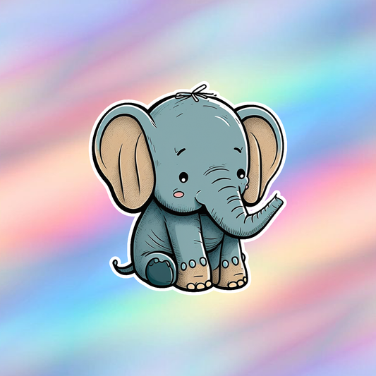 Elephant Single Sticker