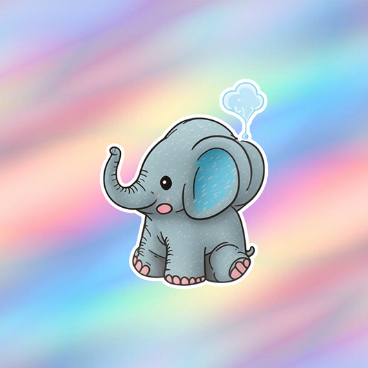 Elephant Single Sticker