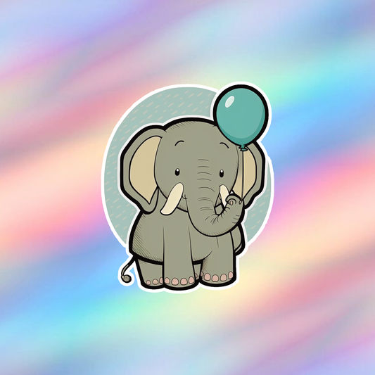 Elephant Single Sticker