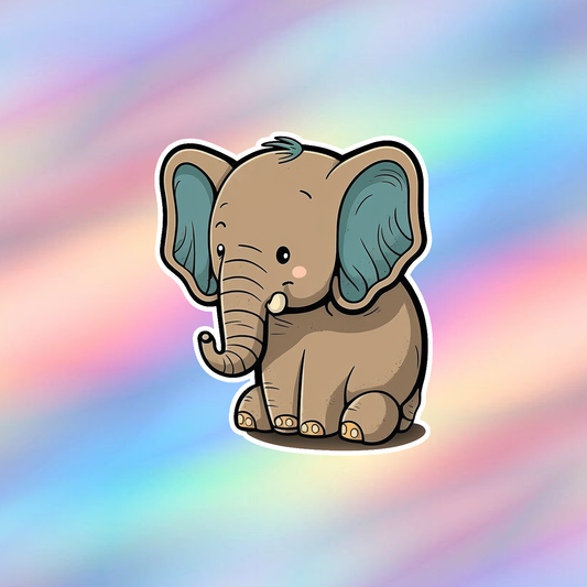 Elephant Single Sticker