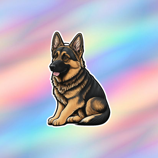 German Shepherd Single Sticker