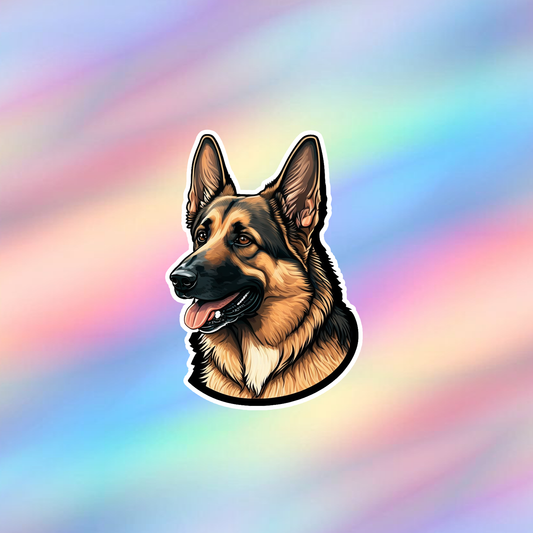 German Shepherd Single Sticker