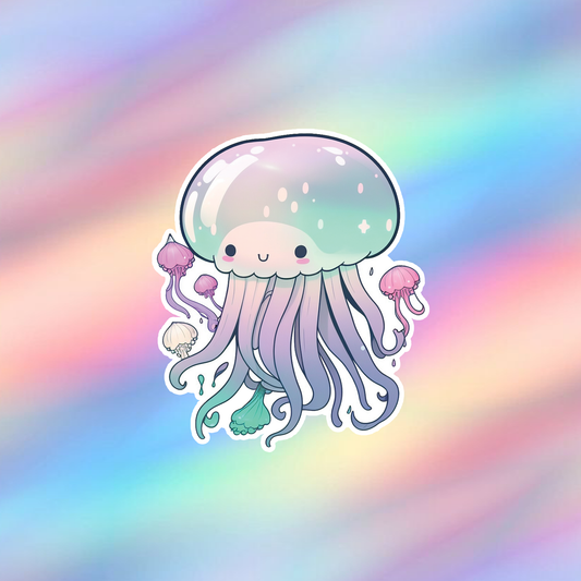 Jellyfish Single Sticker