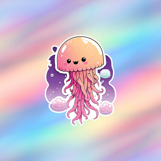 Jellyfish Single Sticker