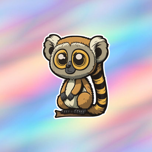 Lemur Single Sticker