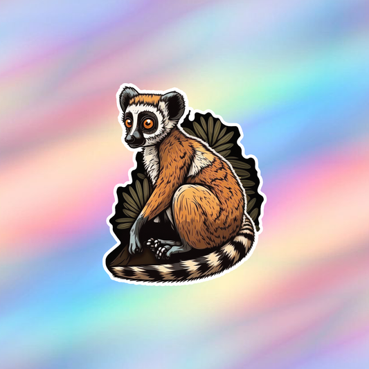 Lemur Single Sticker