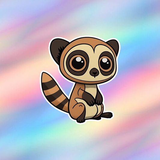 Lemur Single Sticker