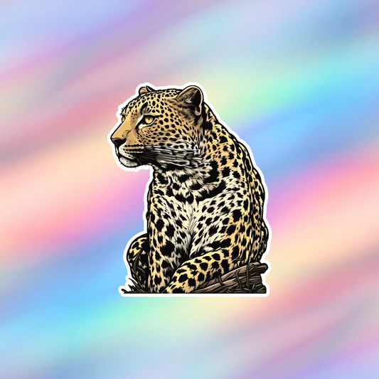 Leopard Single Sticker