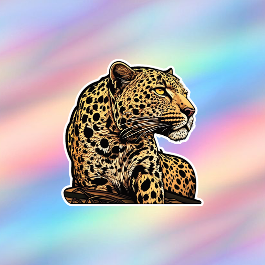 Leopard Single Sticker