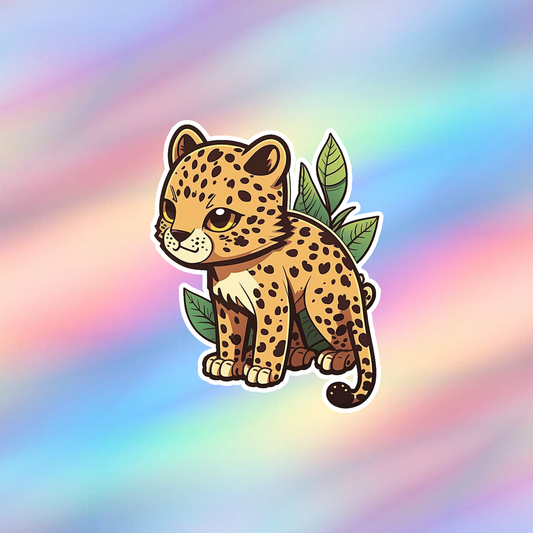 Leopard Single Sticker