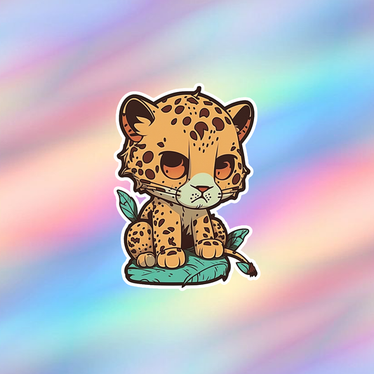 Leopard Single Sticker