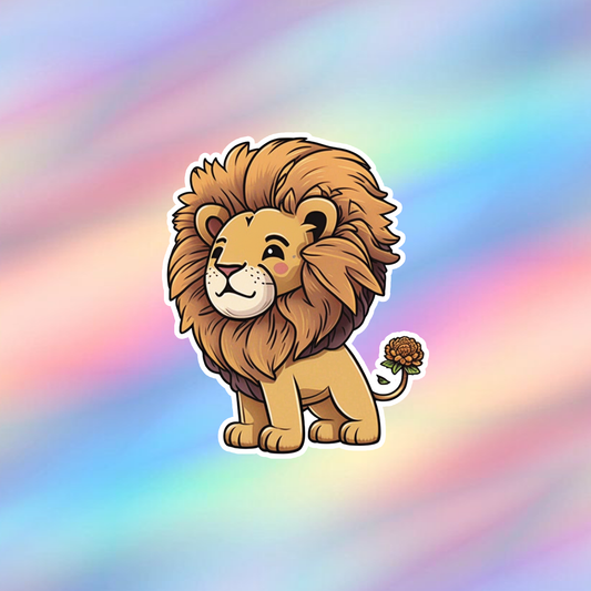 Lion Single Sticker