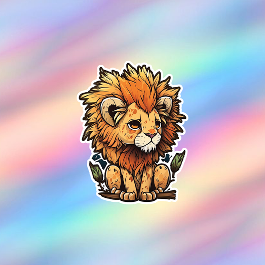 Lion Single Sticker