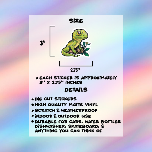 Lizard Single Sticker