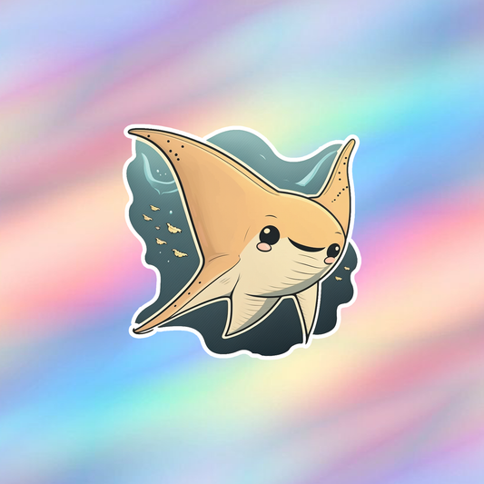 Manta Ray Single Sticker