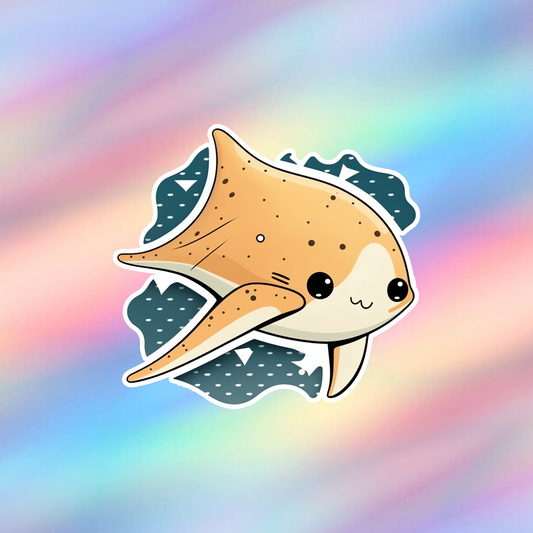 Manta Ray Single Sticker