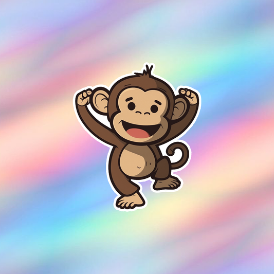Monkey Single Sticker