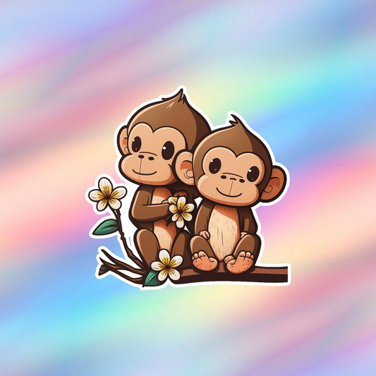 Monkey Single Sticker