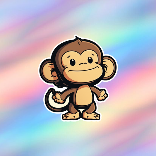 Monkey Single Sticker