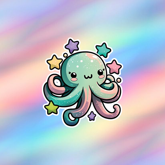 Octopus Single Sticker