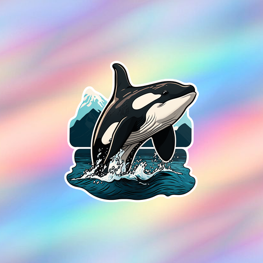 Orca Single Sticker