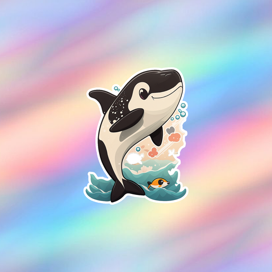 Orca Single Sticker