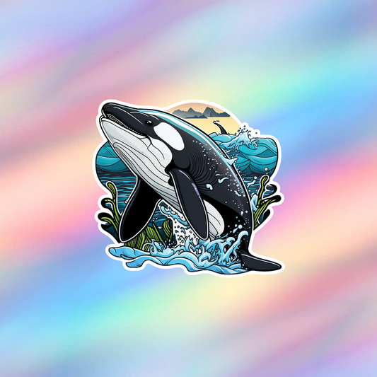 Orca Single Sticker
