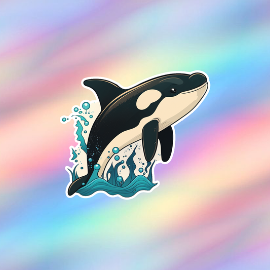 Orca Single Sticker