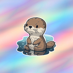 Otter Single Sticker