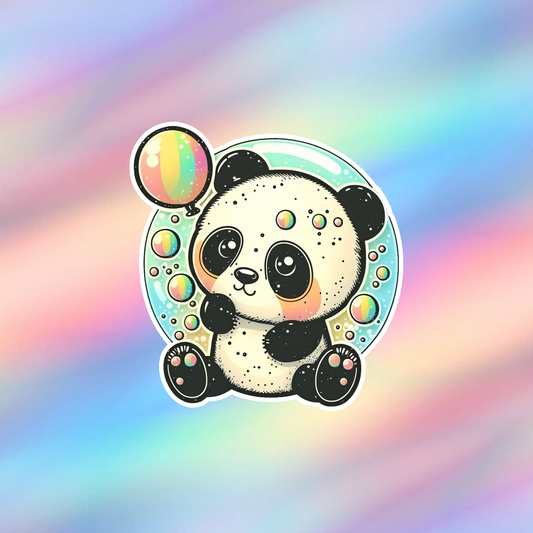 Panda Single Sticker