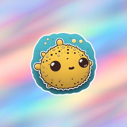 Pufferfish Single Sticker