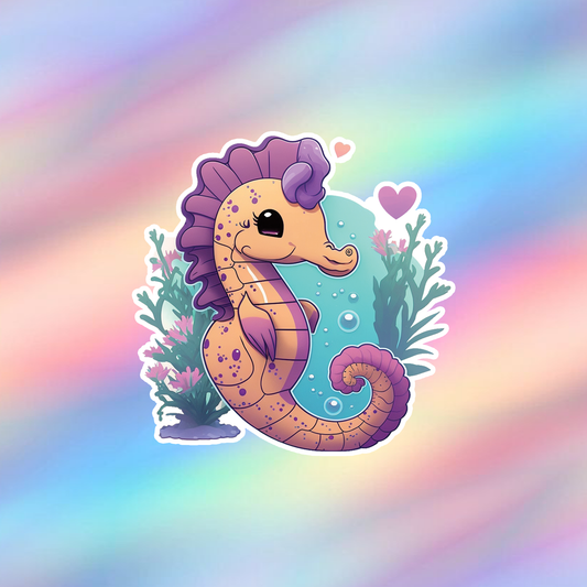 SeaHorse Single Sticker