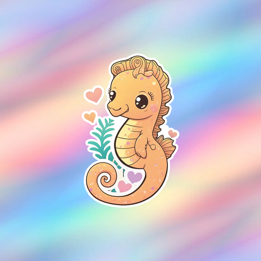 SeaHorse Single Sticker