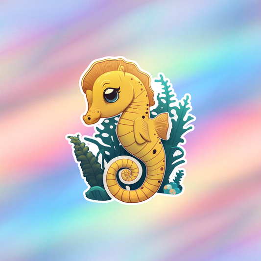 SeaHorse Single Sticker