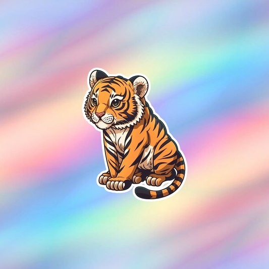 Tiger Single Sticker