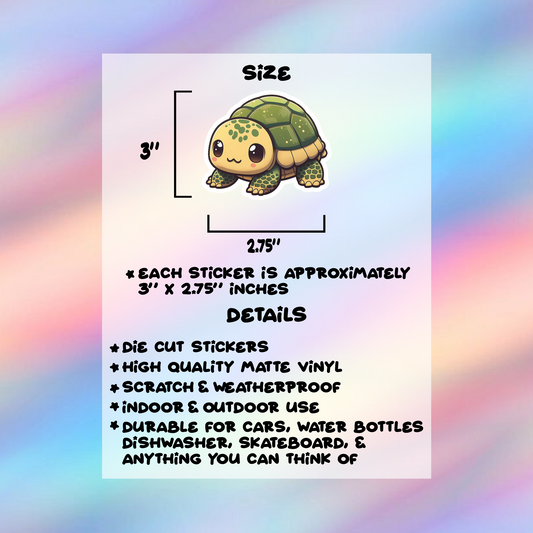Turtle Single Sticker