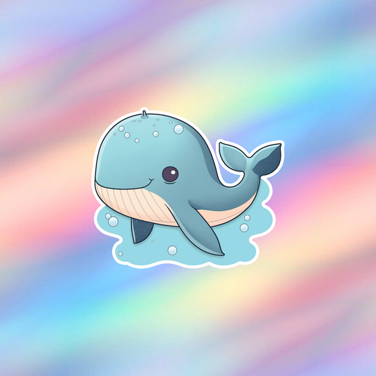 Whale Single Sticker