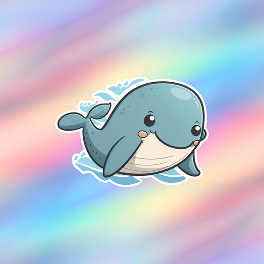 Whale Single Sticker