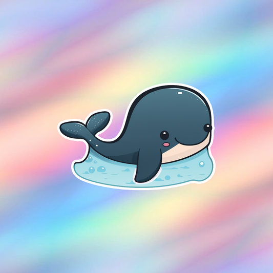 Whale Single Sticker