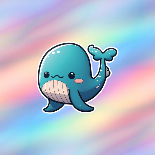 Whale Single Sticker