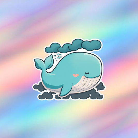 Whale Single Sticker