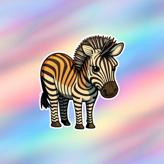 Zebra Single Sticker